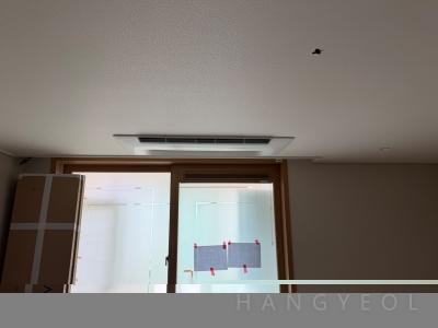 경기도 군포시 부곡동 삼성마을 센트럴파크 시스템에어컨 실내기