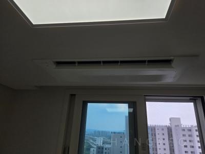 충청남도 아산시 탕정면 탕정푸르지오리버파크 시스템에어컨 실내기