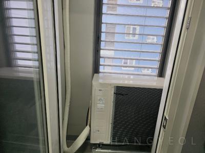경상남도 양산시 중부동 우방아이유쉘아파트 시스템에어컨 실외기