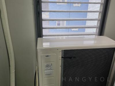 경상남도 양산시 중부동 우방아이유쉘아파트 시스템에어컨 실외기