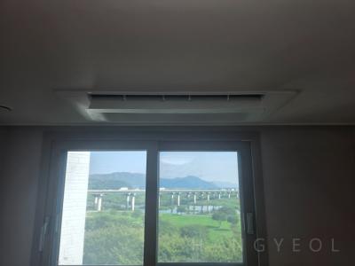 경상남도 밀양시 가곡동 밀양강푸르지오 시스템에어컨 실내기