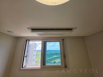 충청남도 아산시 탕정면 탕정푸르지오리버파크 시스템에어컨 실내기
