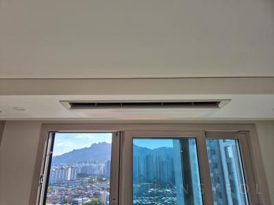 경기도 의정부시 신곡동 e편한세상신곡시 그니처뷰 시스템에어컨 설치 사례