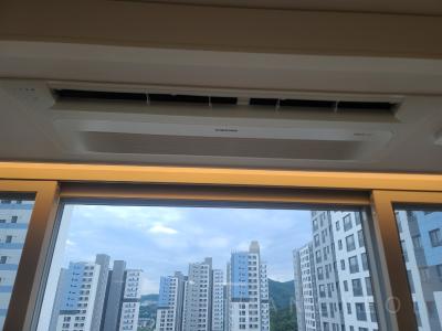 경기도 광주시 고산동 더샵오포센트럴포레 시스템에어컨 설치 사례