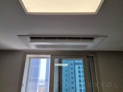 경기도 평택시 지제동 지제역 더샵 센트럴시티 시스템에어컨 설치 사례