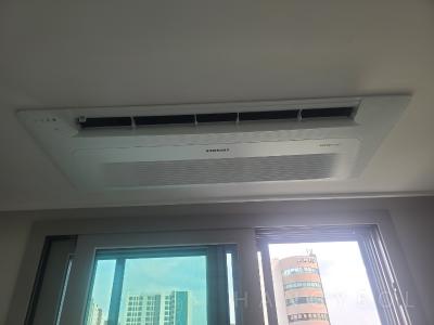 경기도 수원시 팔달구 매교동 힐스테이트 푸르지오 수원 시스템에어컨 설치 사례