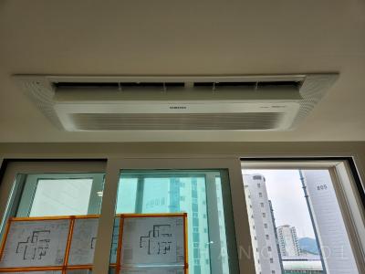 경기도 성남시 분당구 운중동 산운마을8단지아파트 시스템에어컨 설치 사례
